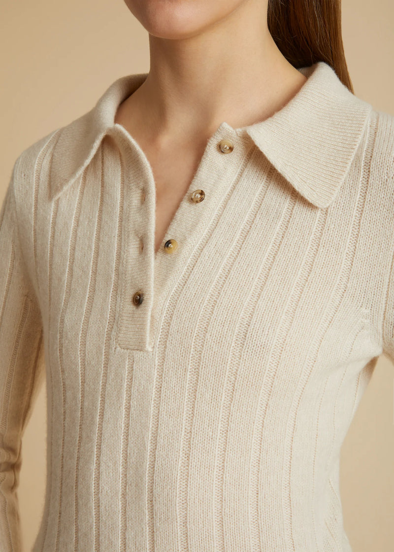 Hans Ribbed Cashmere Sweater