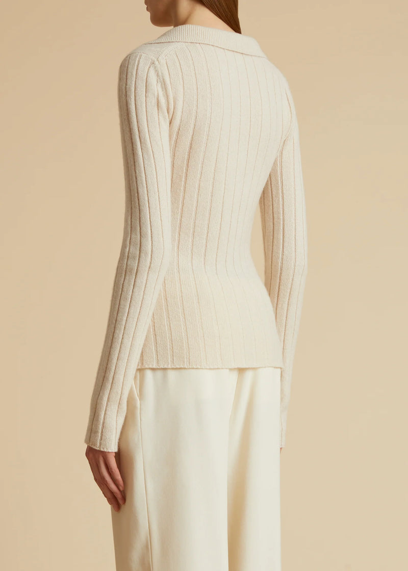 Hans Ribbed Cashmere Sweater