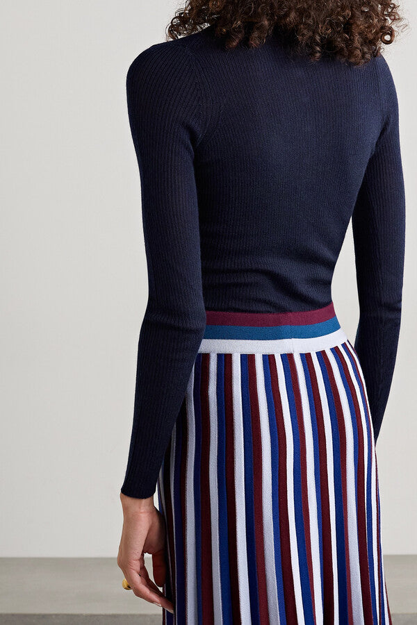 Julian Ribbed Cashmere-blend Sweater