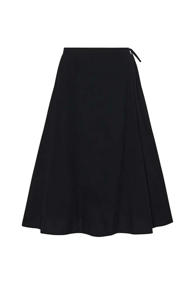 THE ROW / FLEUR SKIRT/スカート/S/コットン/BLK the-row-Fleur-black-cotton-