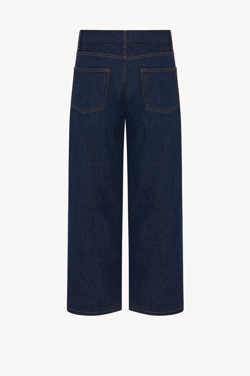 Lesley cropped straight-leg jeans