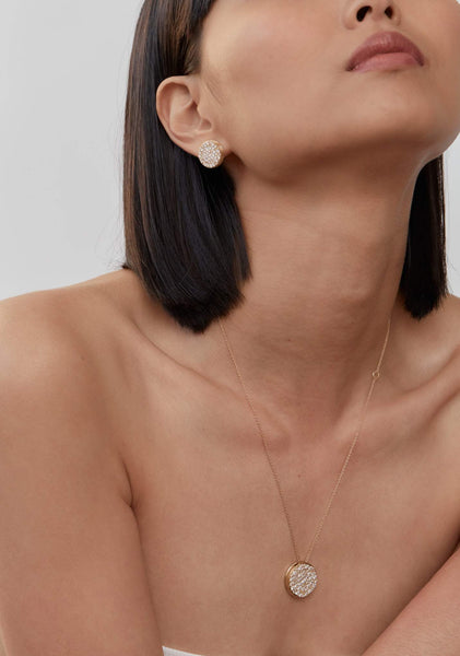Black and white diamond necklace deals