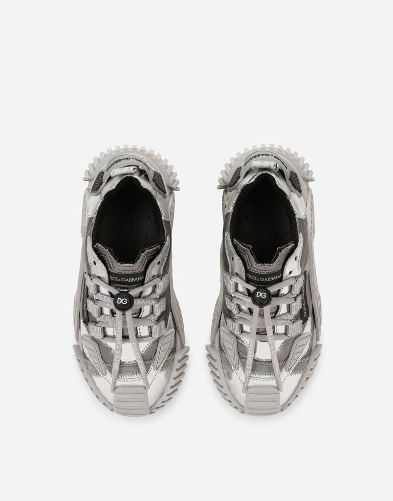 Foiled NS1 Silver Sneakers
