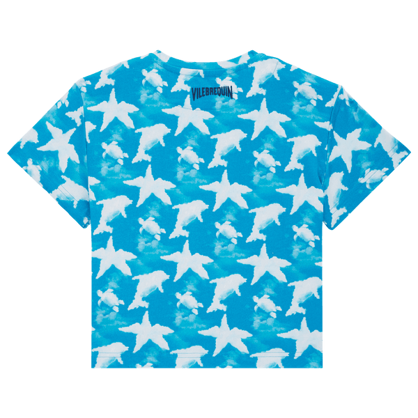 Boys Teddy Cloud Print T-Shirt