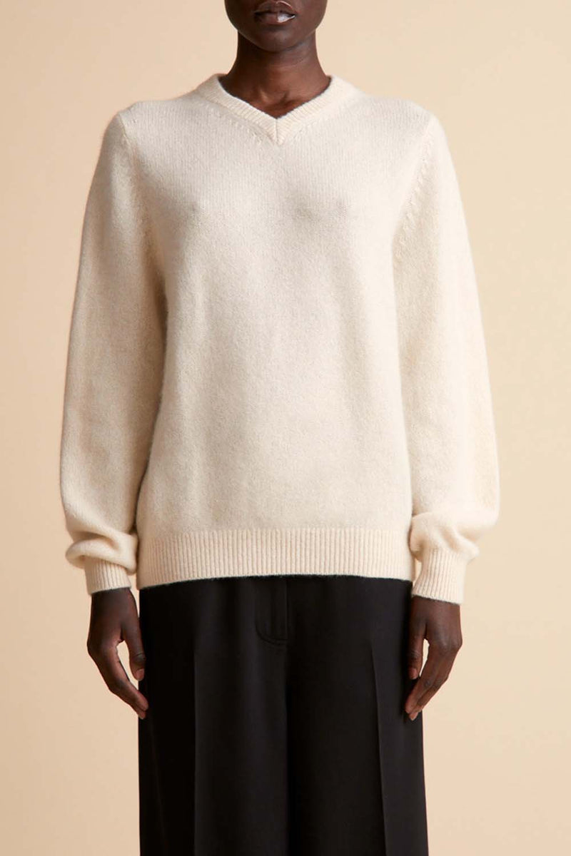 Waverly V-Neck Cashmere Sweater