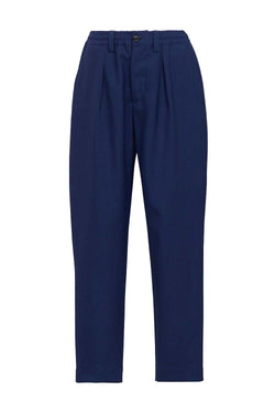 Cropped Wool Trousers