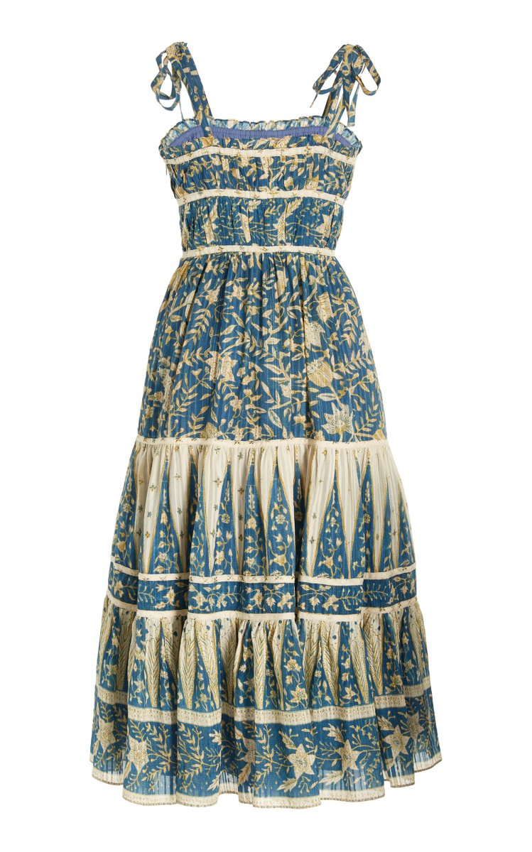 Indah Cotton Midi Dress
