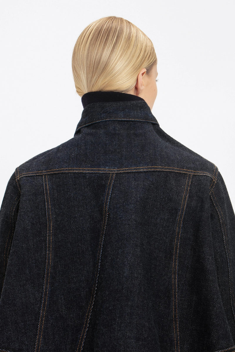 Cropped Denim Jacket