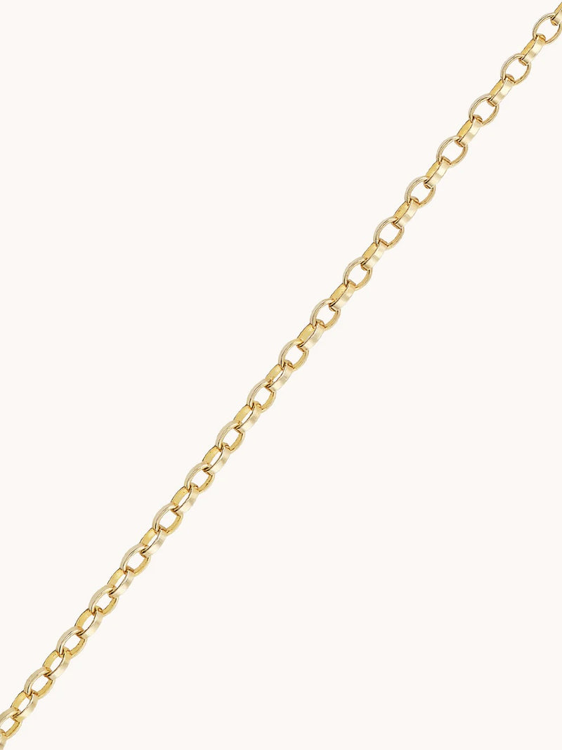 1.8mm Rolo Gold Chain