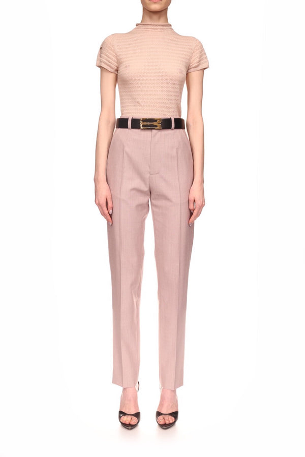 High Waisted ¾ Trousers