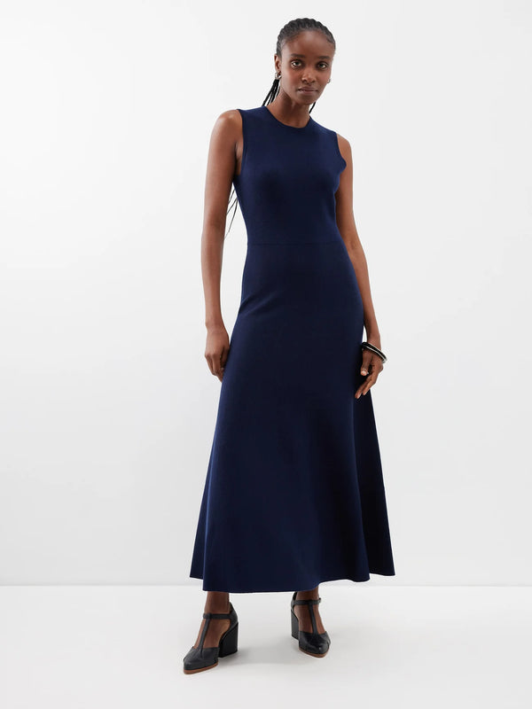 Doria Wool-Blend Maxi Dress