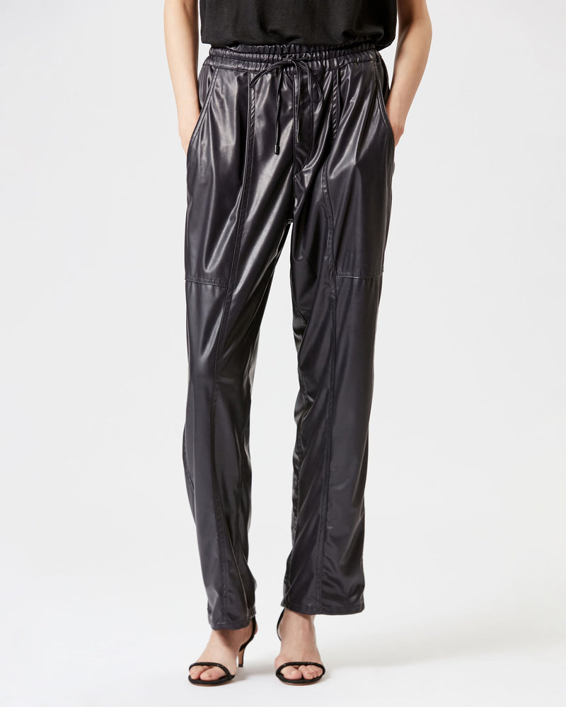 Isabel Marant Novida Metallic Leather Pants, $2,300, Nordstrom