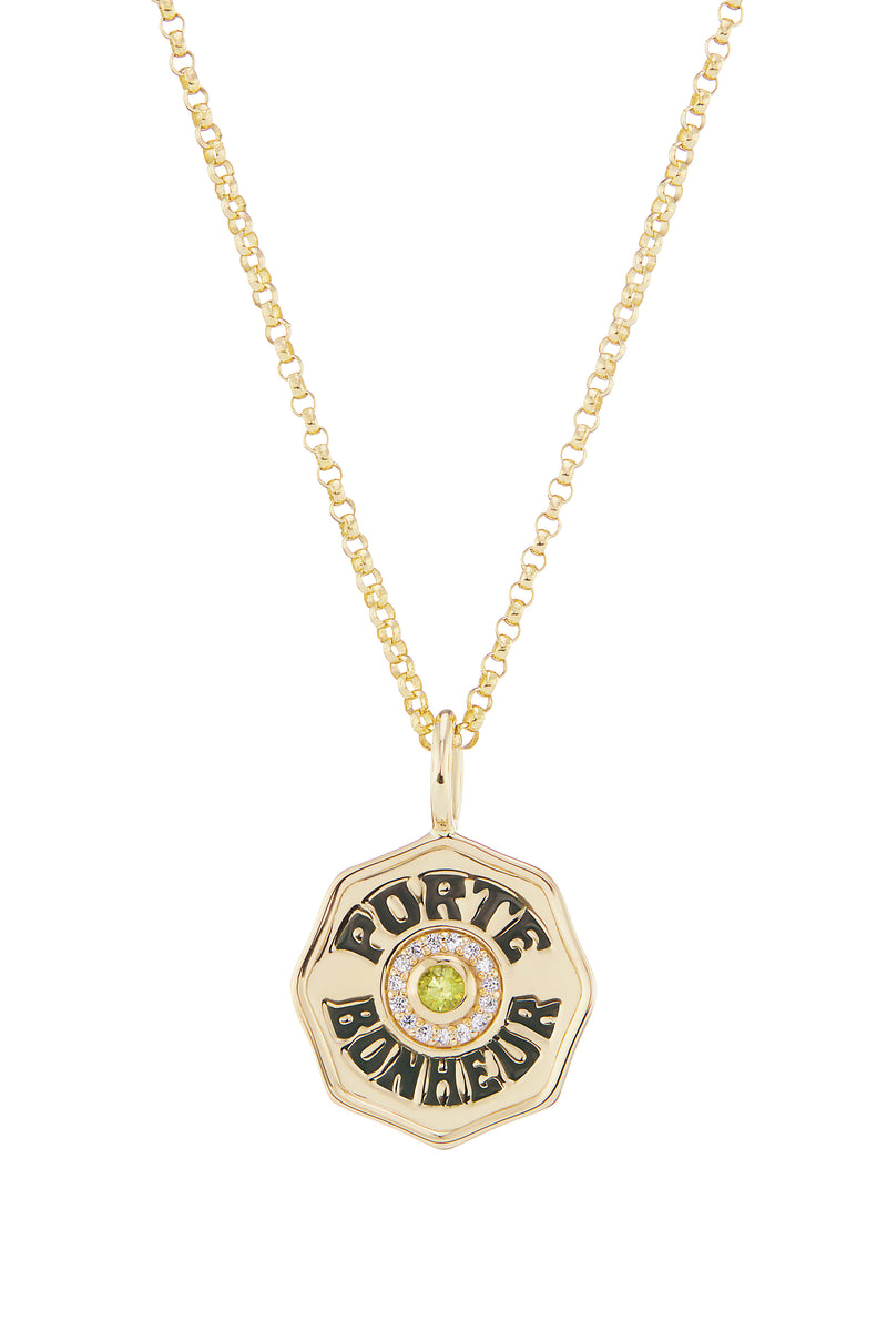 Large Porte Bonheur Enamel Charm
