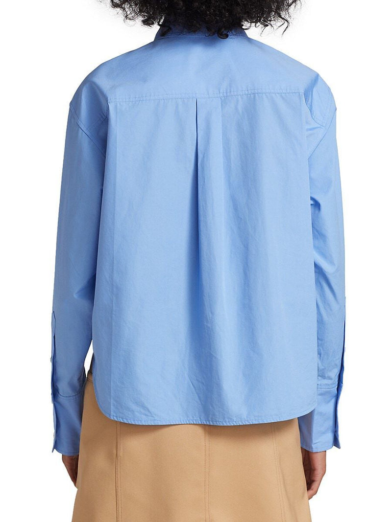 Cropped Long Sleeve Shirt