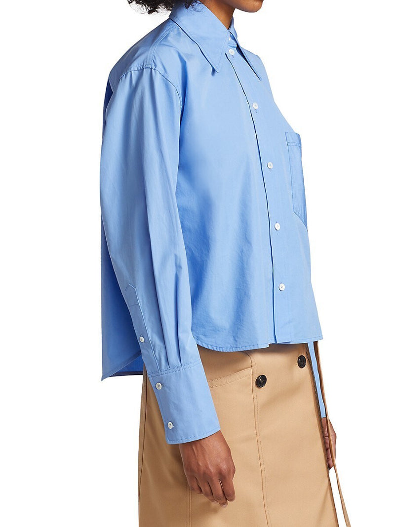 Cropped Long Sleeve Shirt