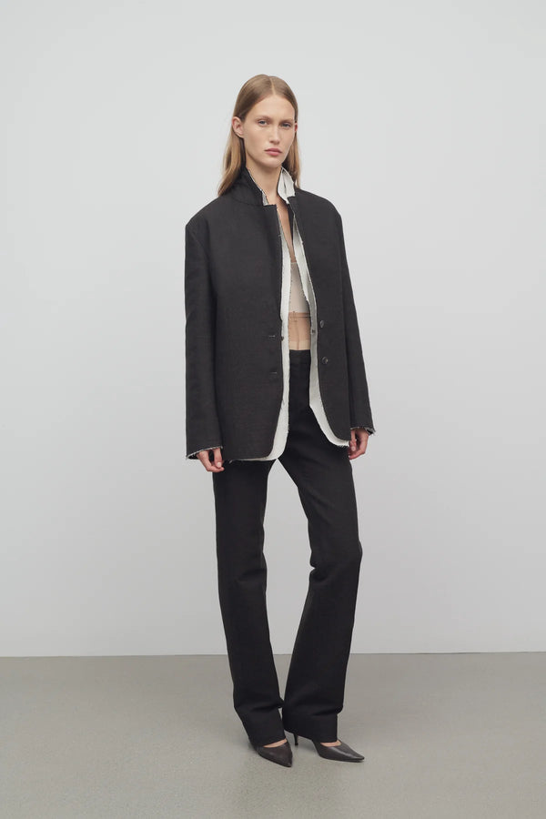 Selvie Straight-Leg Trouser