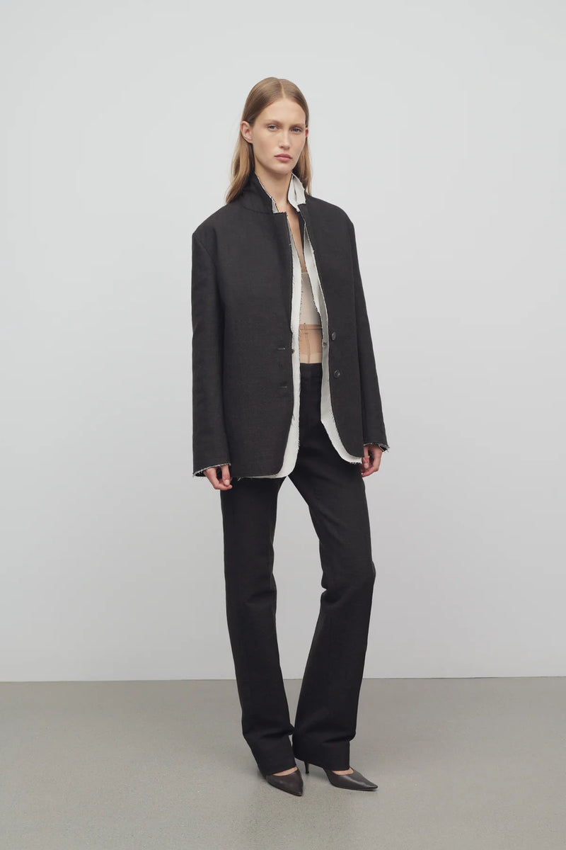 Selvie Straight-Leg Trouser