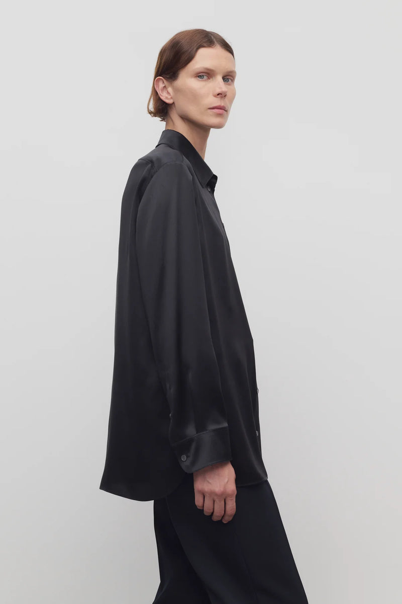 Sisilia Silk-Satin Shirt