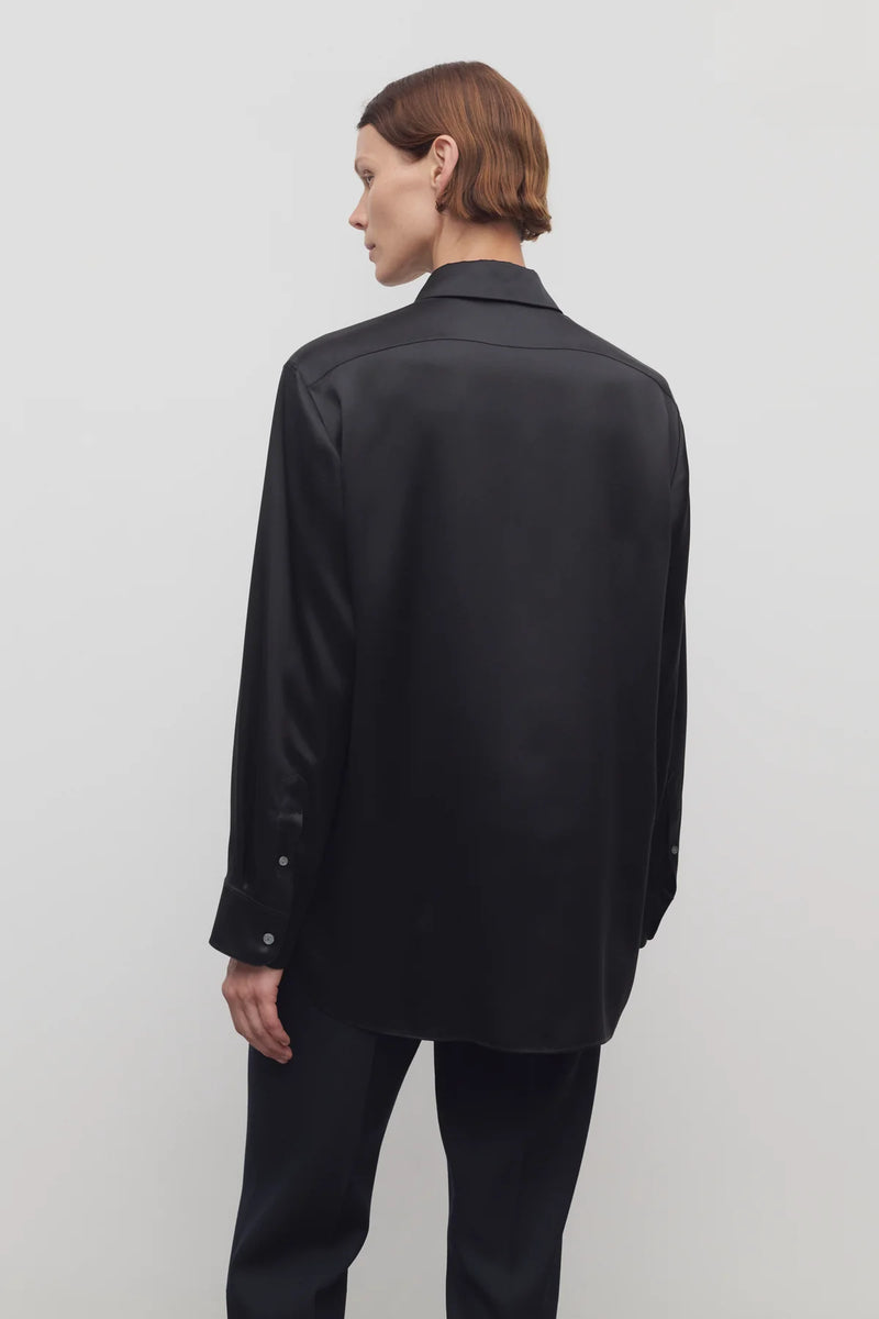 Sisilia Silk-Satin Shirt