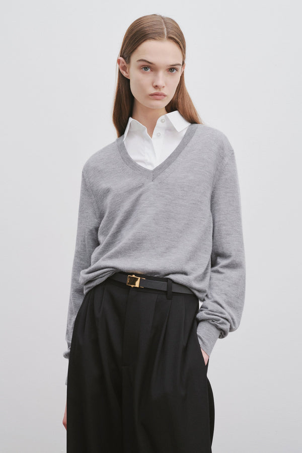Stockwell Cashmere V-neck Sweater
