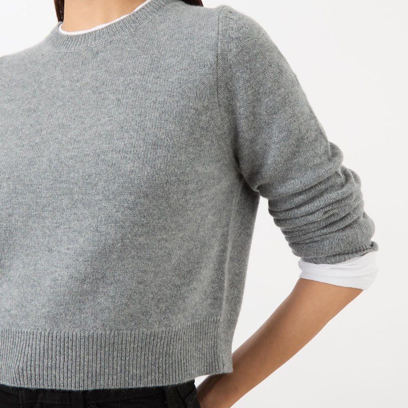 Venus Cropped Cashmere Sweater