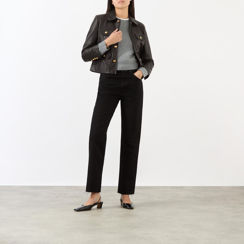 Venus Cropped Cashmere Sweater
