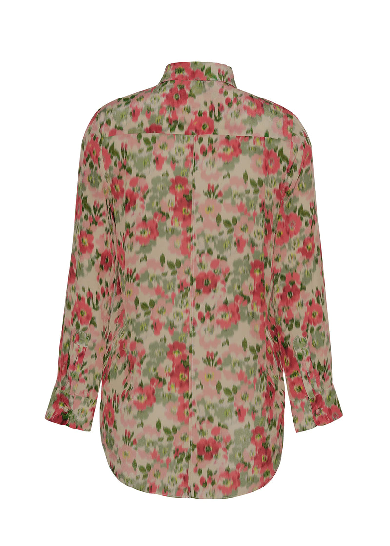 Floral Silk Menswear Shirt