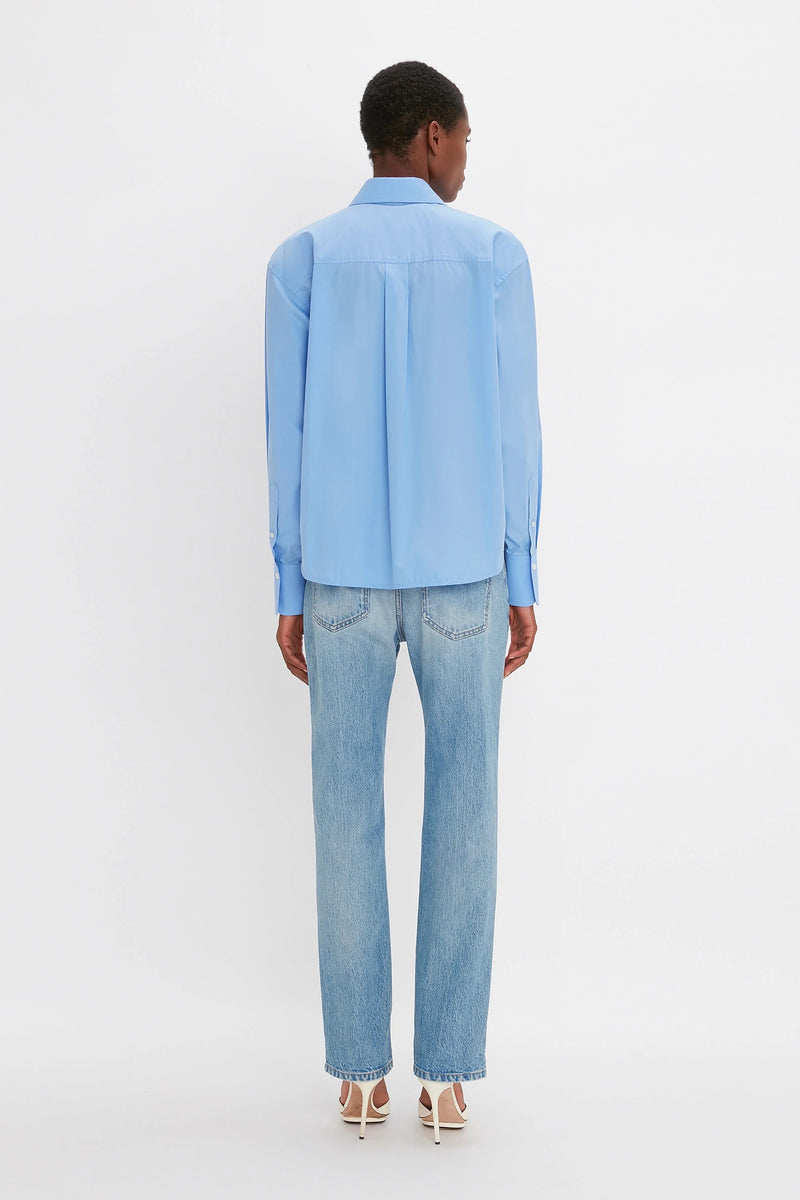 Cropped Long Sleeve Shirt