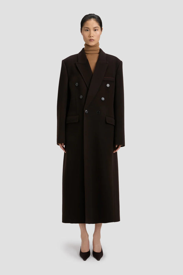 Double Faced Wool & Cashmere Overcoat