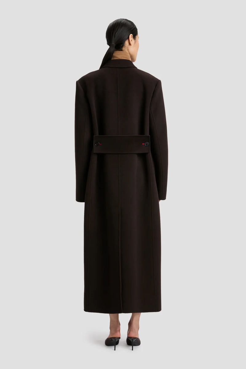 Double Faced Wool & Cashmere Overcoat