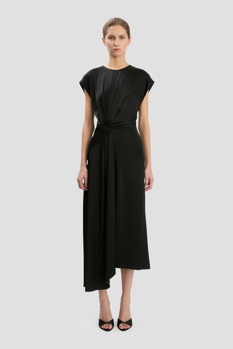 Aria Twist Detail Dress – Belinda International