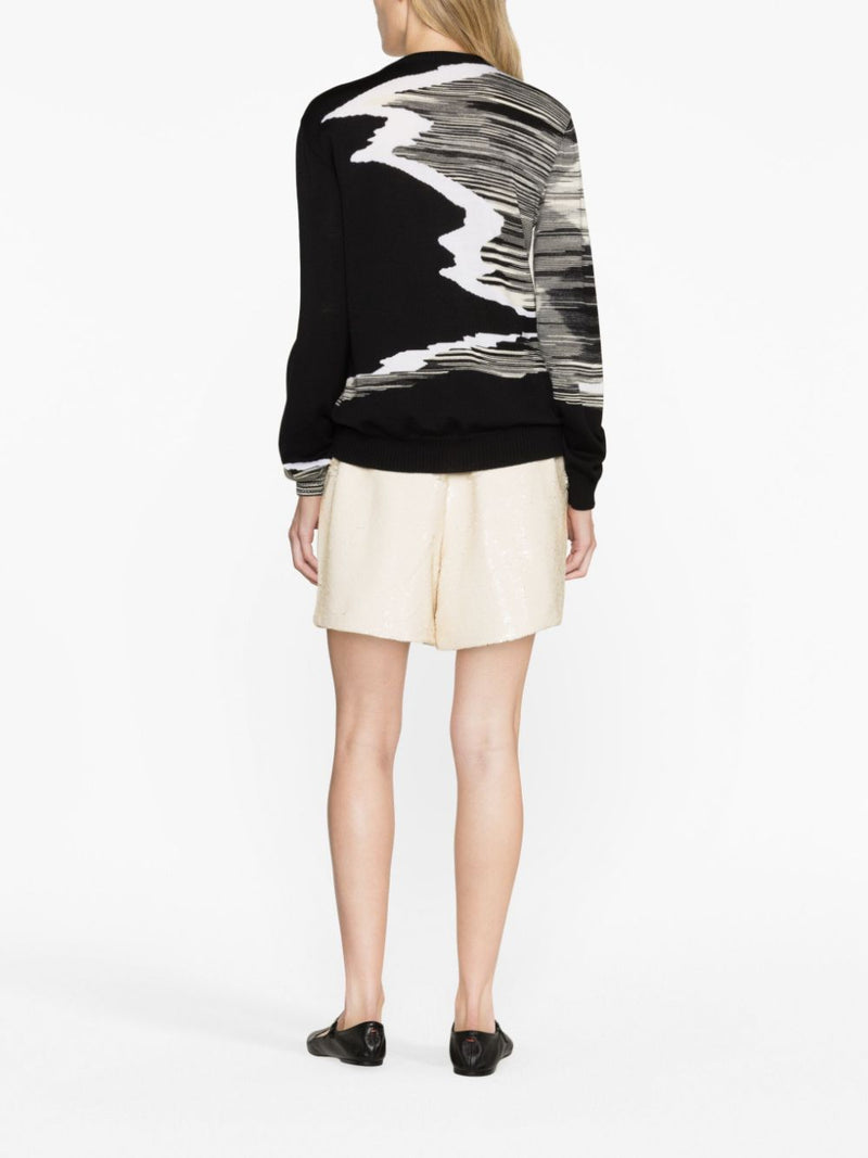 Space-Dyed Wool Cardigan