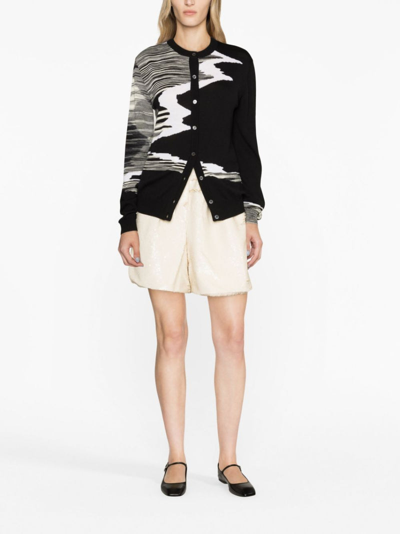 Space-Dyed Wool Cardigan