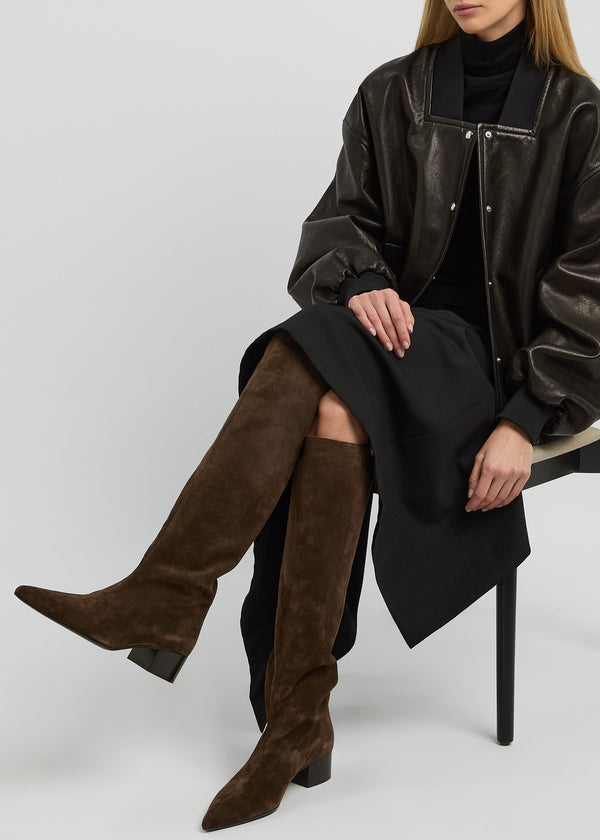 Andee Suede Knee-high Boots