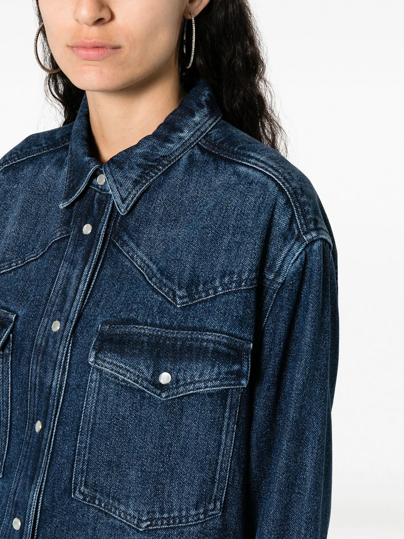Isabel marant etoile clearance denim shirt