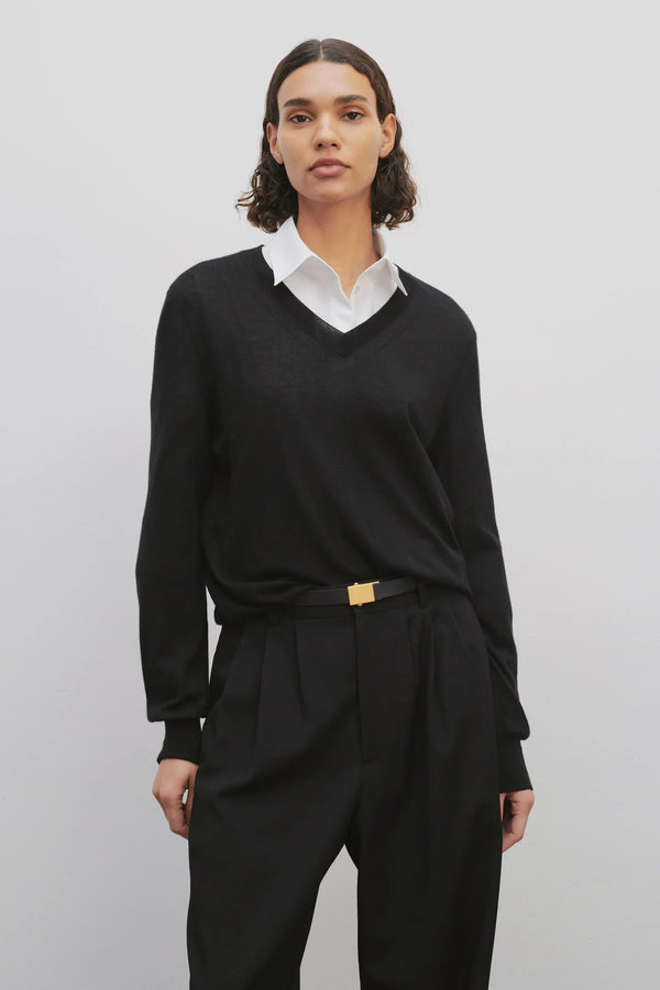 Stockwell Cashmere V-neck Sweater