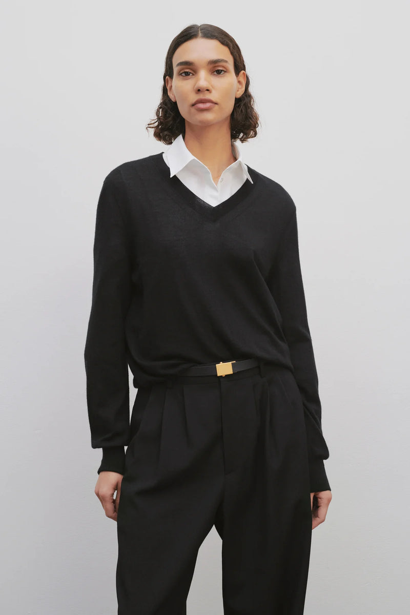 Stockwell Cashmere V-neck Sweater