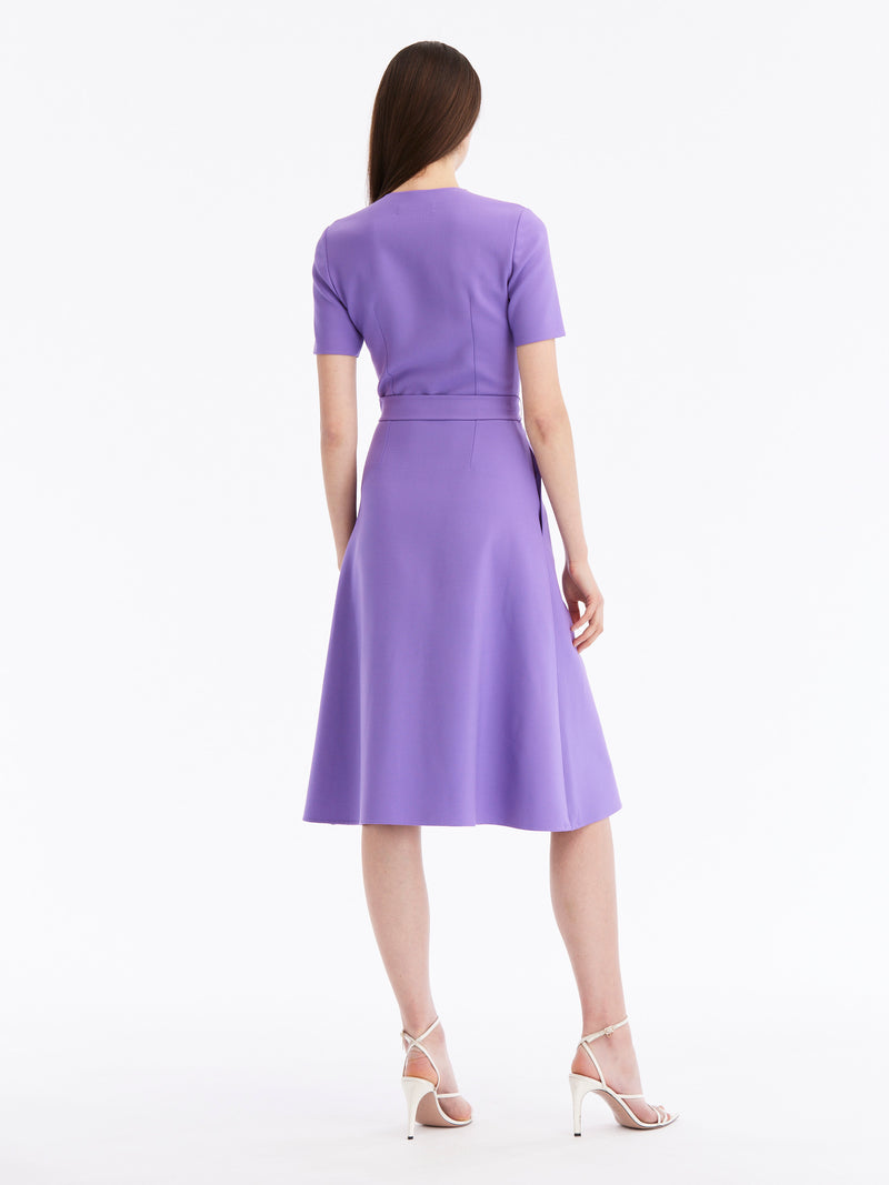 Button Front A-Line Dress