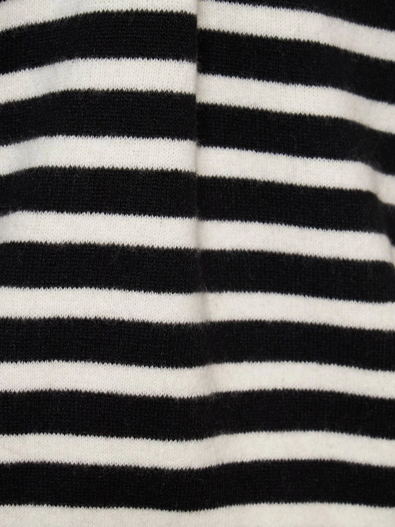 Viola Striped Cashmere Blend Sweater