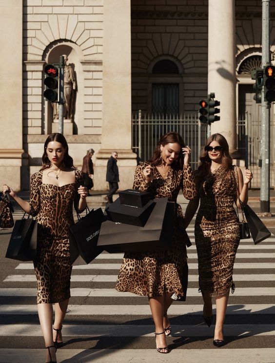 Leopard Pencil Skirt