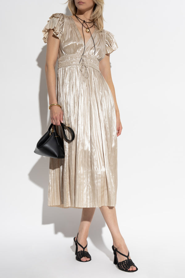 Patrice Flutter Sleeve Dress