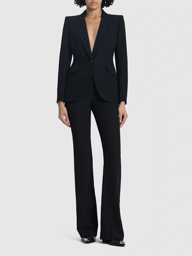 Single Breasted Fitted Blazer