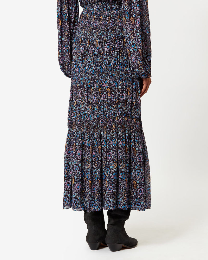 Nunca Paisley Print Maxi Skirt