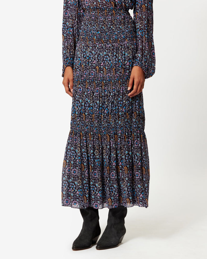 Nunca Paisley Print Maxi Skirt