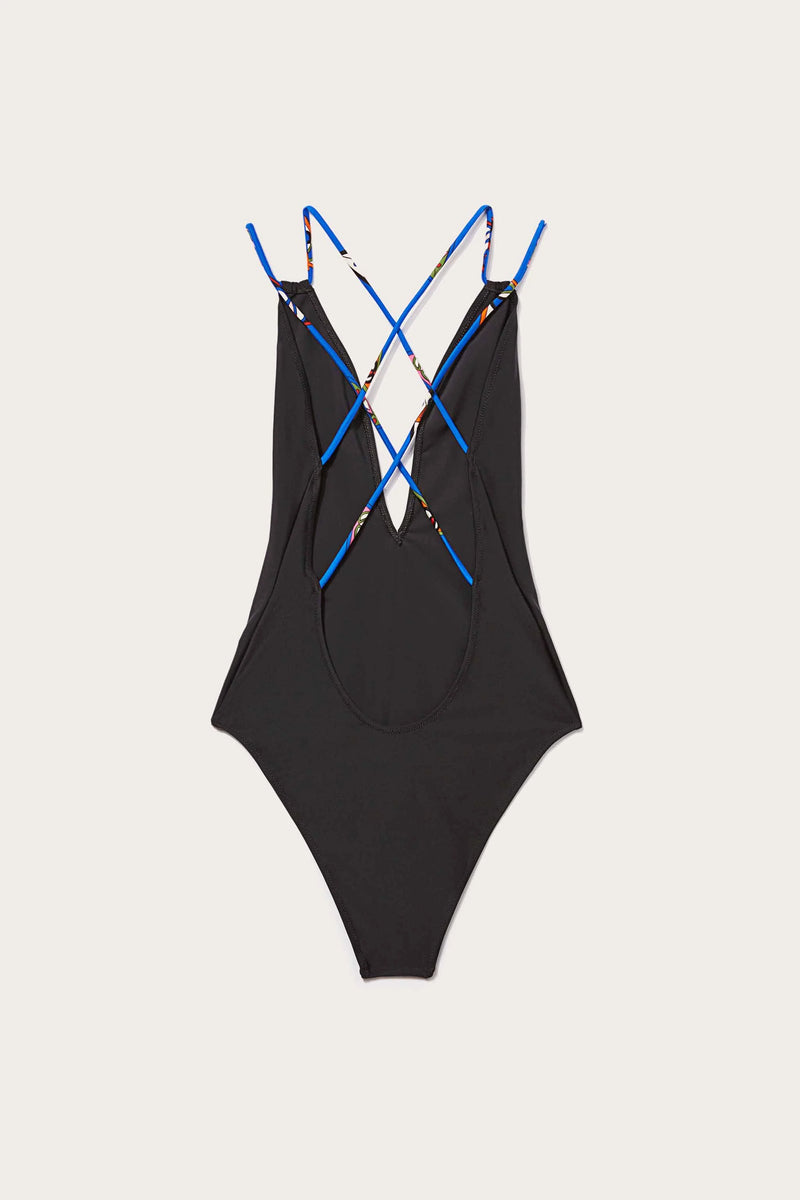 Girandole-Print One-Piece Swimsuit