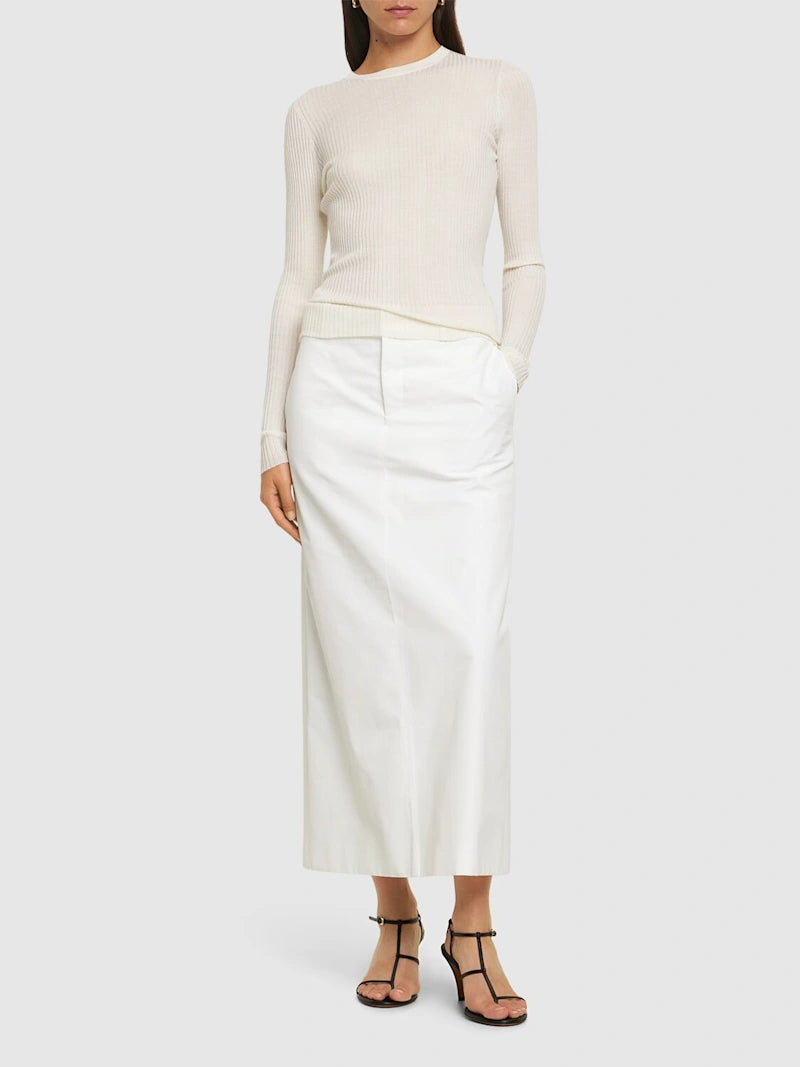 Browning Cashmere & Silk Knit Top