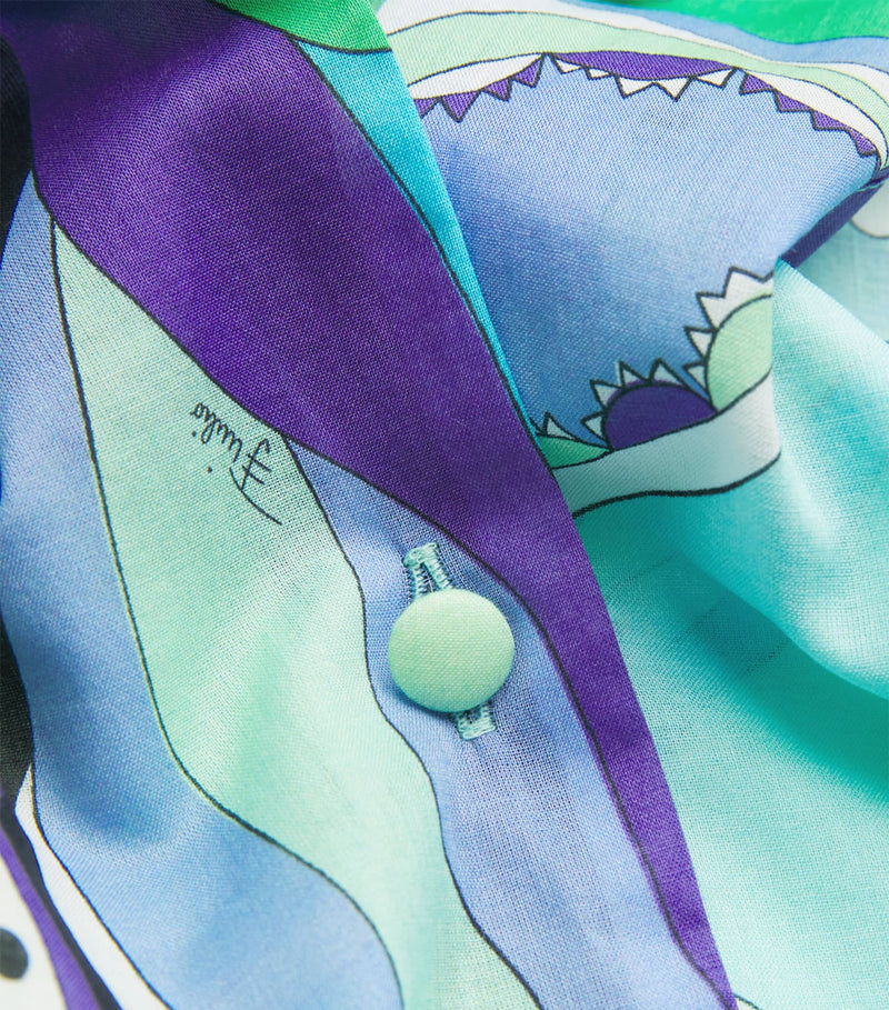 Orchidee Printed Cotton Shirt