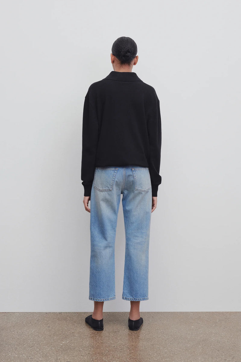 Lesley Cropped Straight-Leg Jeans