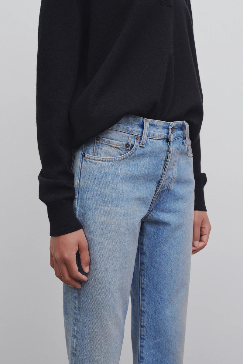 Lesley Cropped Straight-Leg Jeans