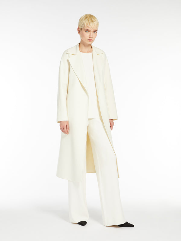 Cles Wool, Cashmere and Silk Coat with Belt